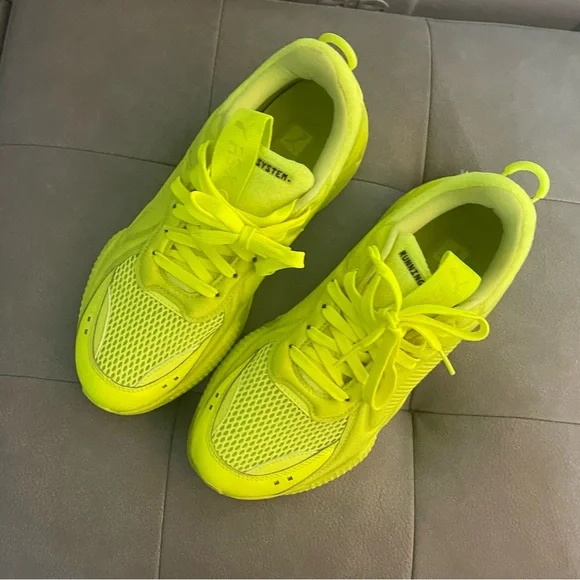 Puma RS-X Neon Yellow Sneakers - Picture 4 of 6